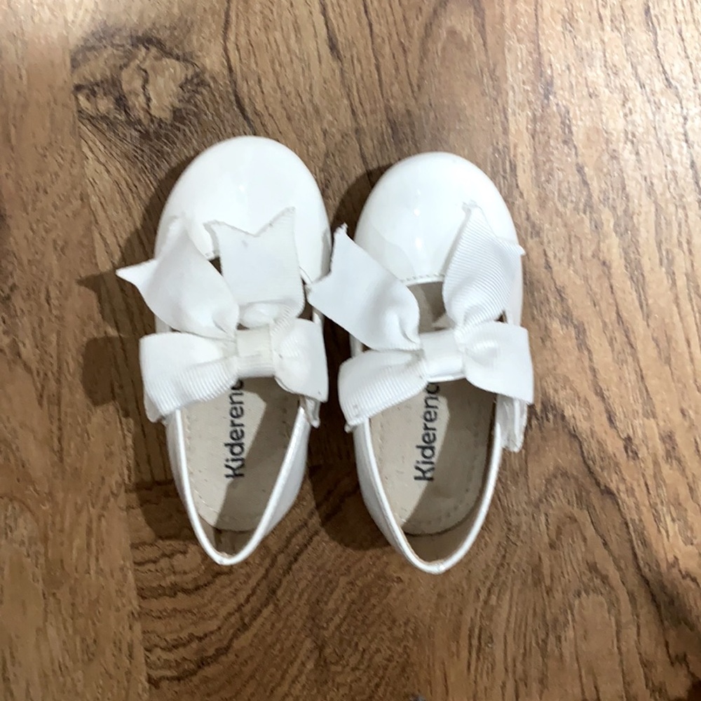 White baptism shoes